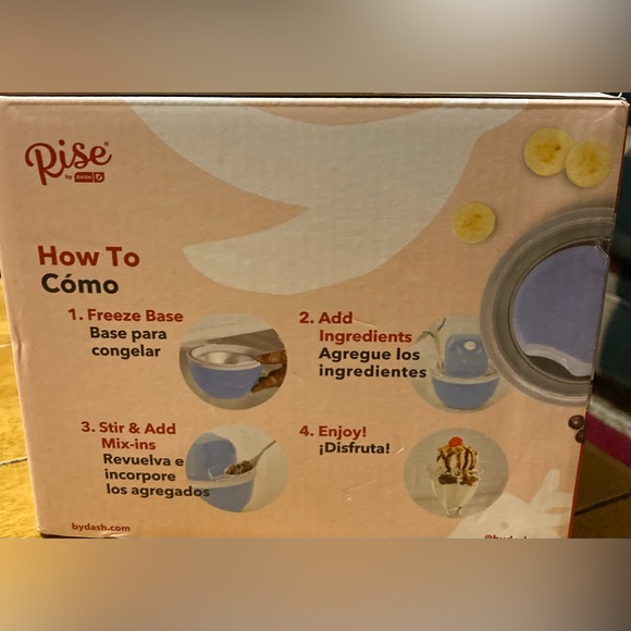 NWT Rise by Dash Personal Ice Cream Maker - Picture 3 of 12